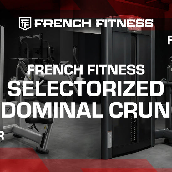  French Fitness FFS Silver Selectorized Abdominal Crunch (New) 