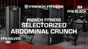  French Fitness FFS Silver Selectorized Abdominal Crunch (New) 