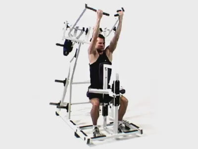Hammer Strength ISO-Lat Front Lat Pulldown ILPD Plate Loaded (Remanufactured)