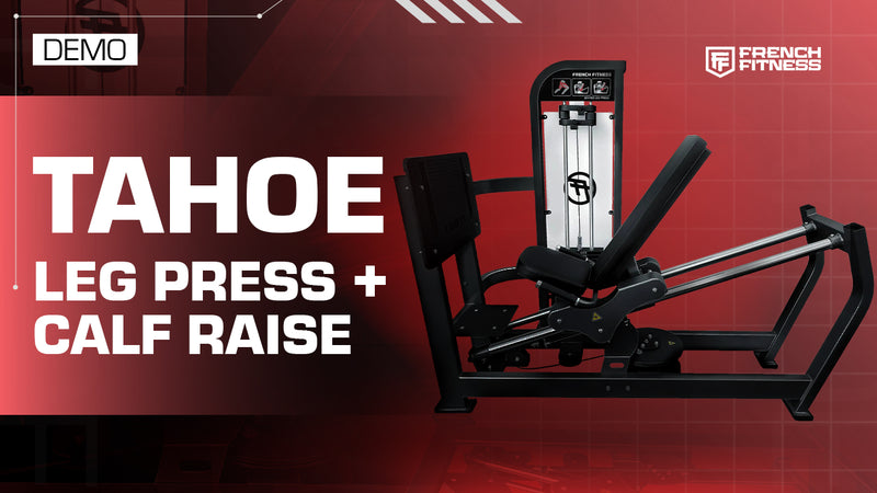 Seated Leg Press Sled and Calf Raise - French Fitness Shasta (New) video preview 1