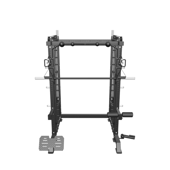 French Fitness FSR100-CB Commercial Cable Smith Rack w/Counter Balance (New)