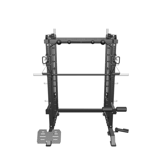 French Fitness FSR100-CB Commercial Cable Smith Rack w/Counter Balance (New)