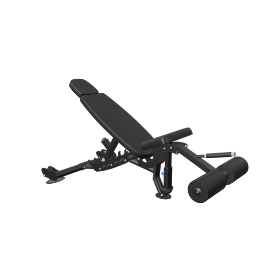 French Fitness Aspen Commercial Flat / Decline / Incline Bench 3D Model