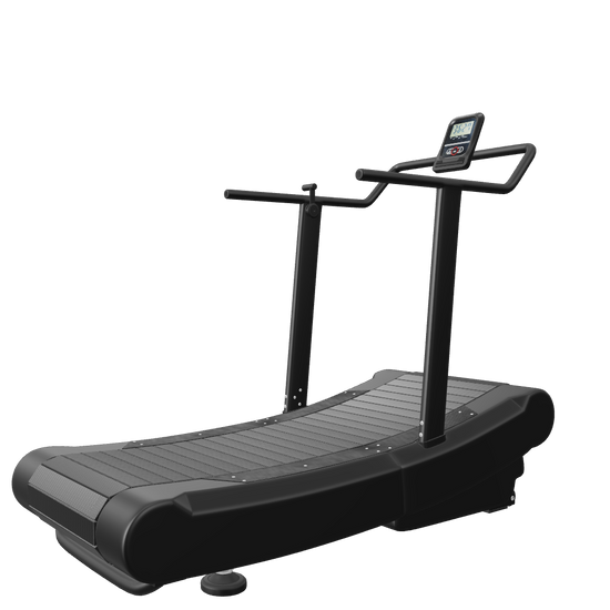 French Fitness CT70 Manual Curve Treadmill w/Aluminum Belt 3D Model