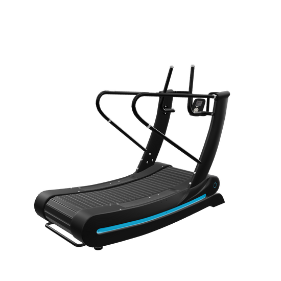 French Fitness CT80 Manual Curve Treadmill w/Resistance 3D Model