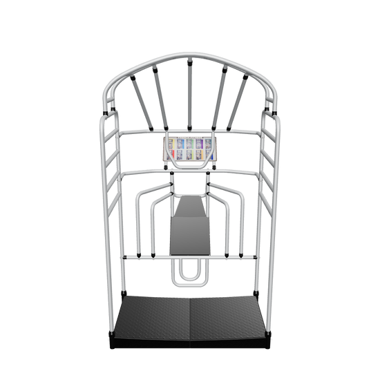 French Fitness FF-SC15 Stretch Cage - Silver (New) - 3D View