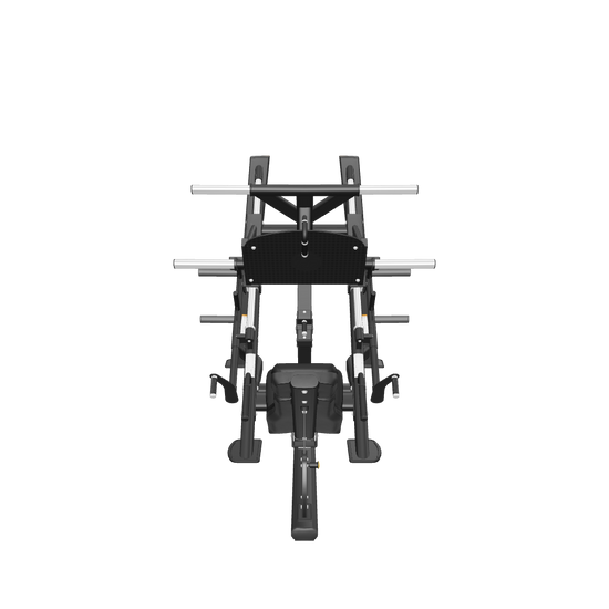 French Fitness FFB Black 45 Degree Linear Leg Press (New) - 3D View