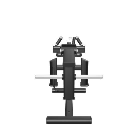 French Fitness FFB Black Seated Calf Raise Plate Loaded (New) - 3D View