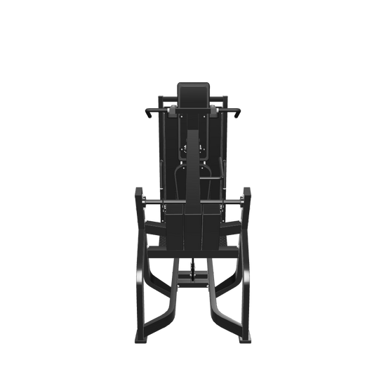 French Fitness FFB Black Single Stack V-Squat (New) - 3D View