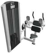 French Fitness FFS Silver Selectorized Abdominal Crunch (New) - 3D View