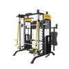 French Fitness FSR90 Functional Trainer Smith & Squat Rack Machine (New) - 3D View
