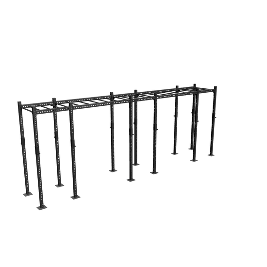 French Fitness Free Standing Rig & Rack System 3 (New) - 3D View