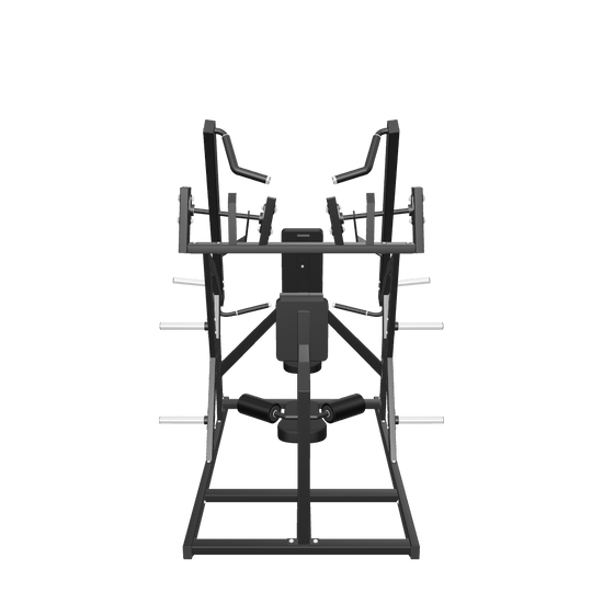 French Fitness Marin Iso-Lateral Chest/Back Combo Plate Loaded (New) - 3D View