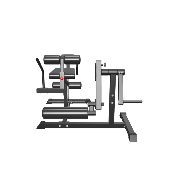 French Fitness Marin Seated Leg Curl & Extension Plate Loaded (New) - 3D View