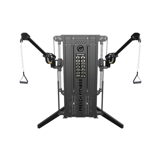 French Fitness Newport Dual Cable Crossover Functional Trainer (New) - 3D View