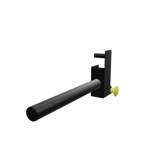 French Fitness Rack & Rig 14" Weight Storage Horn Attachment 3D model