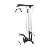 French Fitness Rig & Rack Lat Pulldown / Low Row w/Stabilizer Bar - 3D View