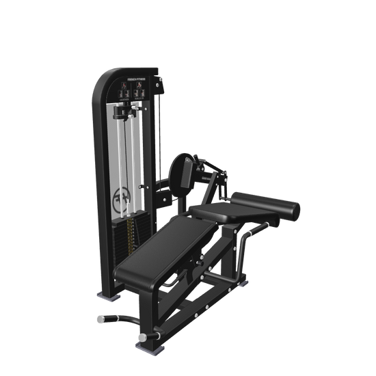 French Fitness Tahoe Prone Leg Curl / Leg Extension (New) - 3D View