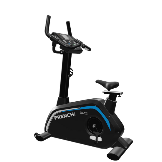 French Fitness UB200 Commercial Upright Bike (New) - 3D View