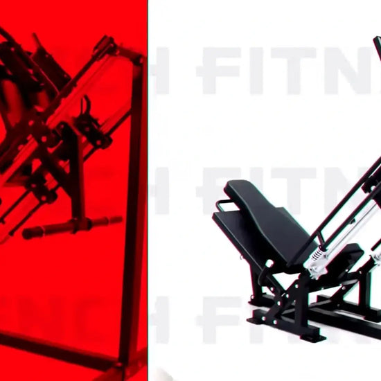 French Fitness P/L Hack Squat Leg Press Combo (New)