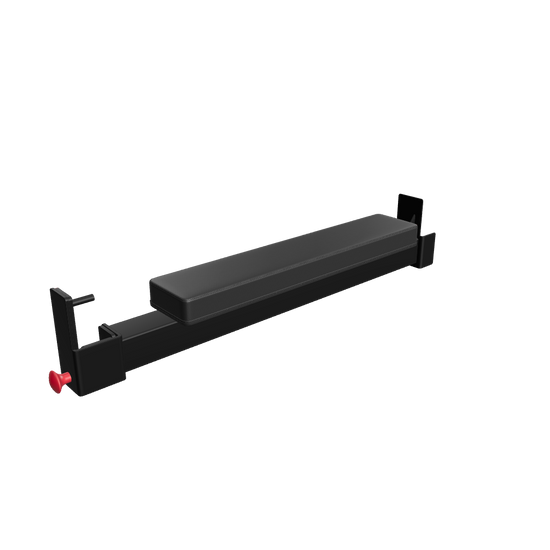 French Fitness Rack & Rig Hip Thruster Bench Attachment 3D Model