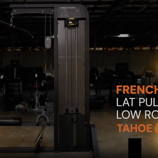  French Fitness Shasta Lat Pulldown / Low Row (New)