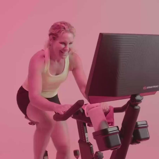 Star Trac Virtual Bike Indoor Cycle w/21" Touchscreen (New)