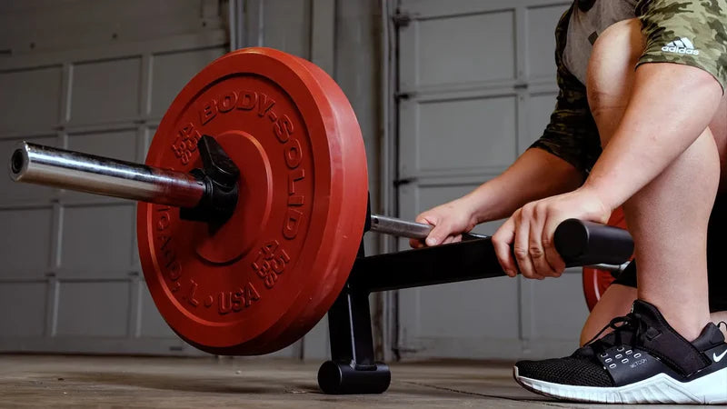 Body Solid BSTOBJ Olympic Bar Jack (Single) (New) video preview 1