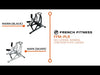 French Fitness Napa Iso-Lateral Rowing Low Row Plate Loaded (New)