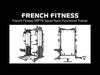 French Fitness SRFT8 Squat Rack Functional Trainer (New)