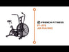 French Fitness FF-AFB Air Fan Bike (New)