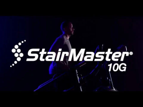 Stairmaster 10 Series 10G Gauntlet w/LCD 9-5295-10G-LCD - Black (New) video preview 1