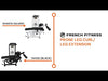 French Fitness Tahoe Prone Leg Curl / Leg Extension (New)