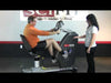 SciFit ISO7000R Bi-Directional Recumbent Bike w/Premium Seat (Remanufactured)