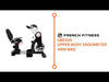 French Fitness UBE100 Upper Body Ergometer Arm Bike (New)