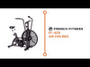 French Fitness FF-AFB Air Fan Bike (New)