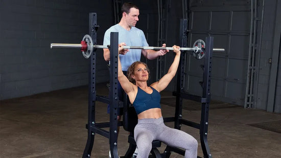 Body-Solid SOSB250 Pro Clubline Olympic Shoulder Press Bench (New)