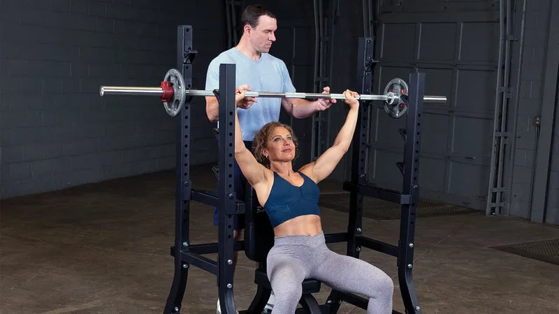 Body-Solid SOSB250 Pro Clubline Olympic Shoulder Press Bench (New)
