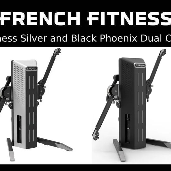 French Fitness Phoenix Dual Cable Cross - Silver (New)