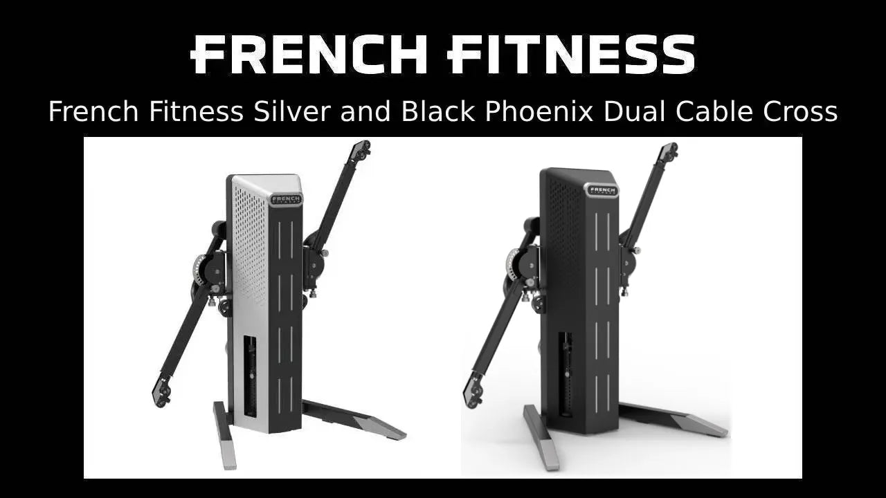 French Fitness Phoenix Dual Cable Cross - Silver (New)