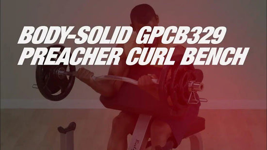 Body-Solid GPCB329B Preacher Curl Bench (New)