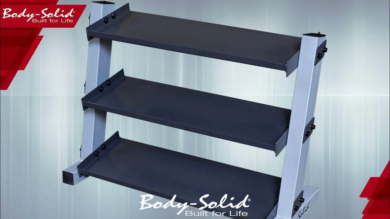Body Solid GDR34B 3 Tier Horizontal 34