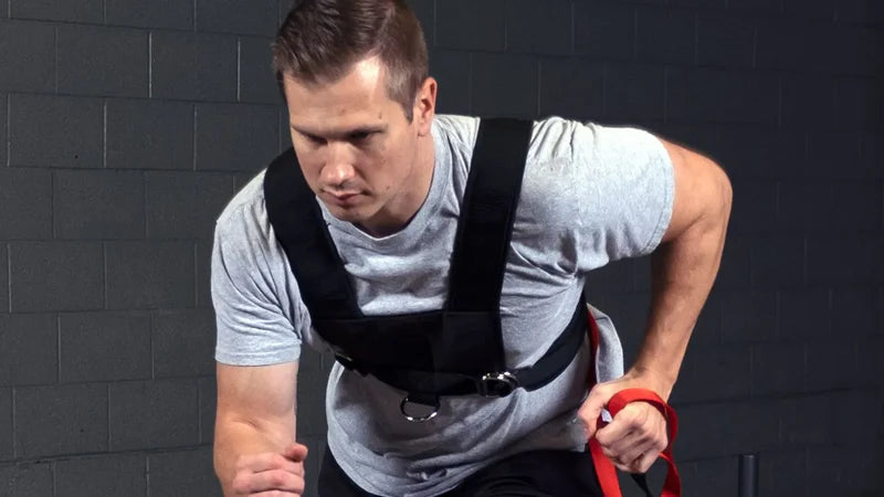 Body-Solid BSTSH Tools Sled Harness (New) video preview 1