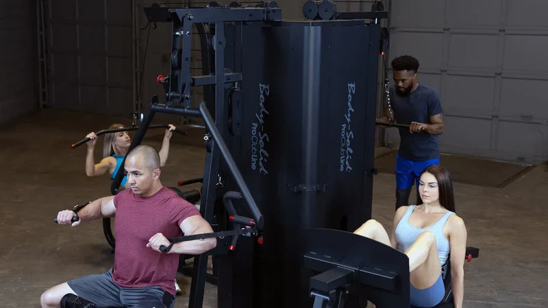 Body-Solid Pro Clubline S1000 Four-Stack Gym (New) video preview 1