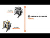 French Fitness FSR90 Functional Trainer Smith & Squat Rack Machine (New)