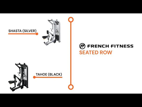  French Fitness Shasta Seated Row (New)
