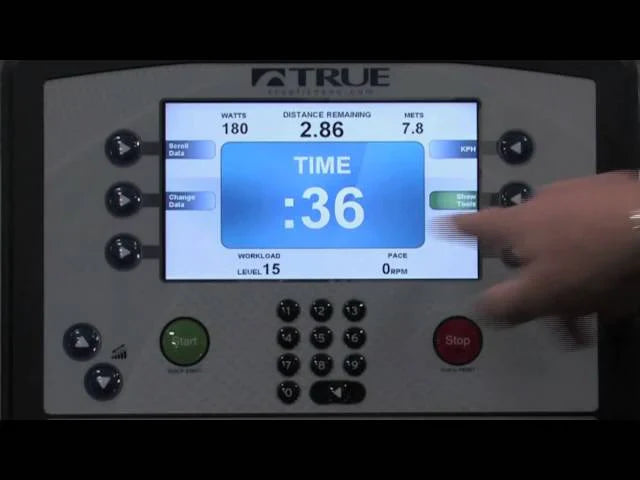 True Fitness CS900 Elliptical w/LED Escalate9 Console (Remanufactured) video preview 1