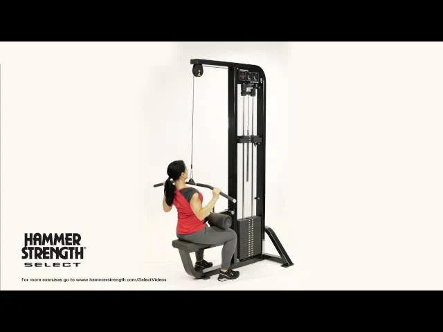 Hammer Strength Select Lat Pulldown (HS-PD) (Remanufactured) video preview 1