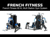  French Fitness X8 Multi Station Gym System  (New)
