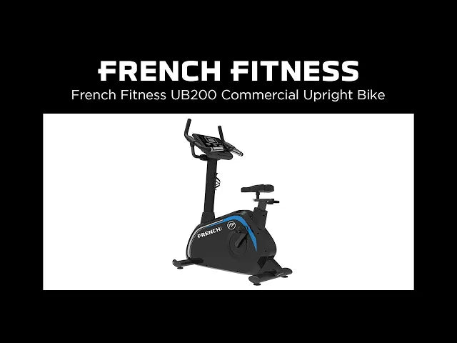 French Fitness UB200 Commercial Upright Bike (New) video preview 1